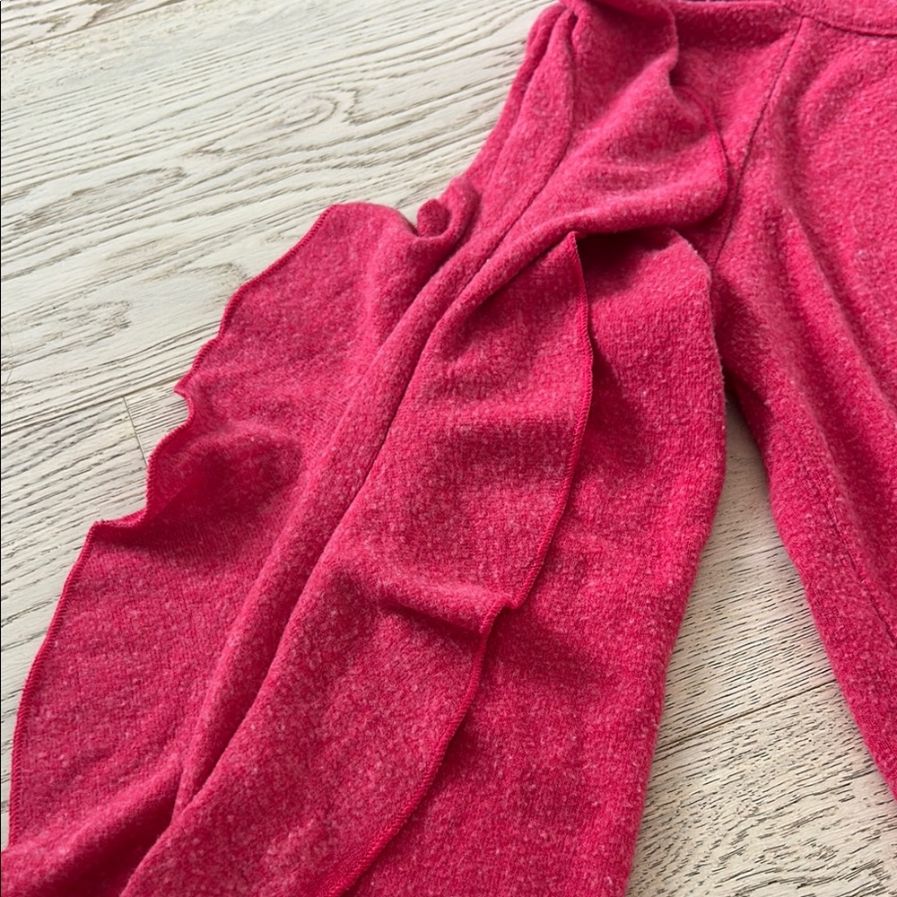 Chaser Kids Red Ruffle Sweater - Picture 2 of 4